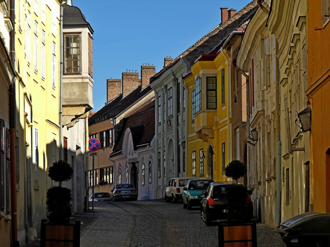 Altstadt von Székesfehérvár - auf dem Marienweg mit Pannon Pilgrim