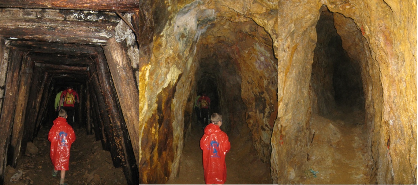 Medieval gold mine
